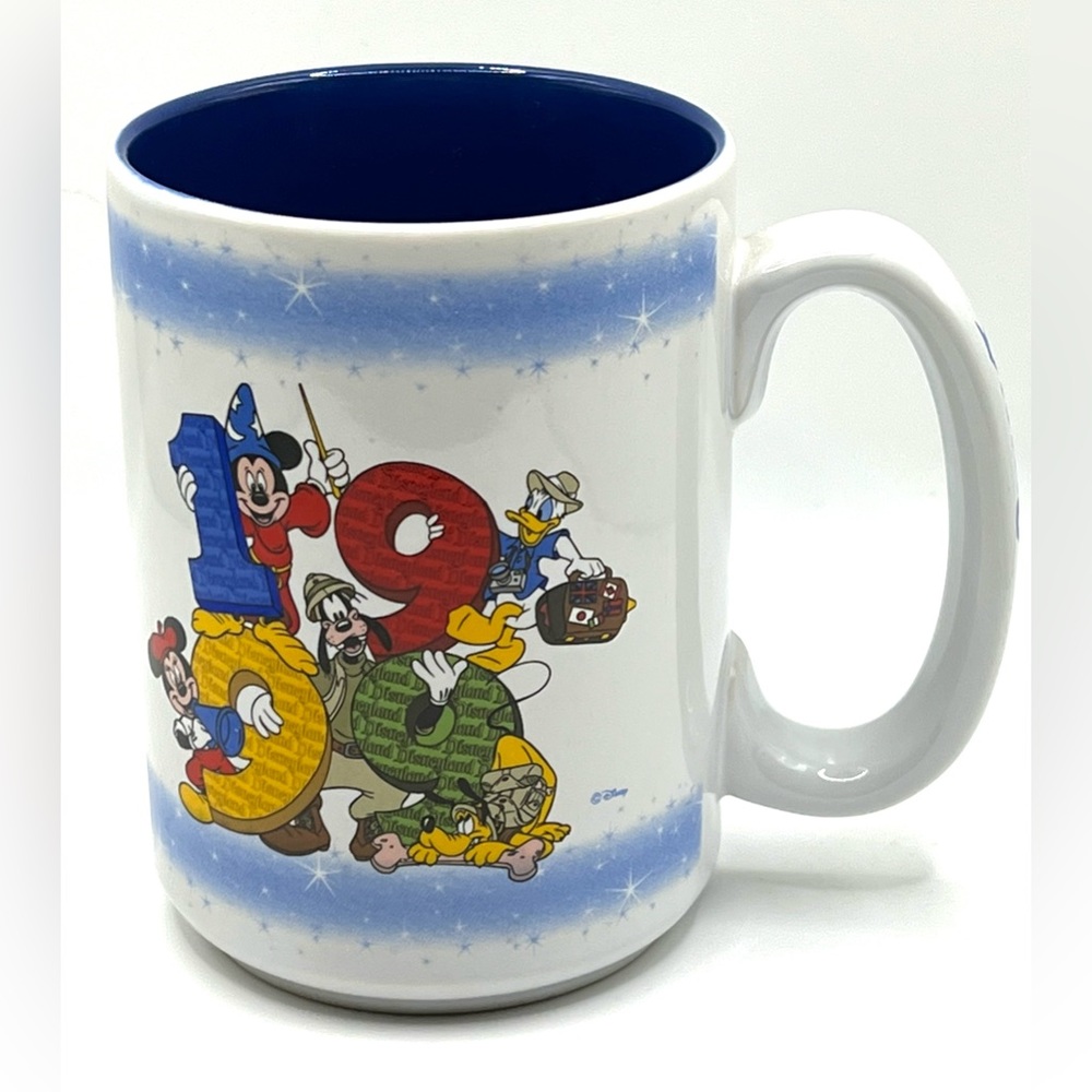 Disney Remember the Past, Celebrate the Future Coffee Mug Disneyland 1999